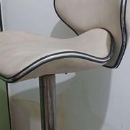 سه عدد صندلی اصلی چک دار چرم برای آوپن