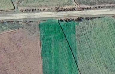 1300 مترزمین صنعتی مناسب برای کارگاه لب جاده اول نقیب کلا