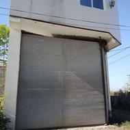 کرکره مغازه آهنی بزرگ