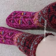 جوراب پشمی و کاموا