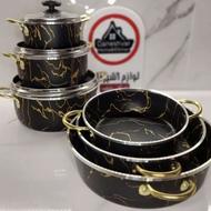 سرویس قابلمه و تابه طرح ماربل