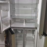 یخچال معمولی و فریزر بالا پایین طرح ساید بای یاید