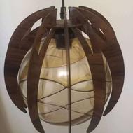 لوستر چوبی زیبا