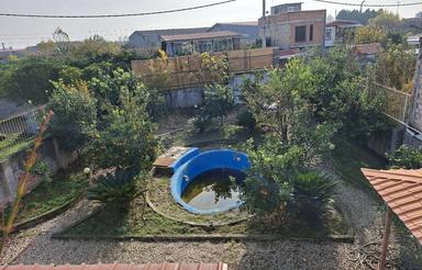 خانه باغ با استخر روباز و روف گاردن و الاچیق