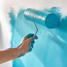 نقاشی ساختمان مدرن (طرح کاغذ دیواری)