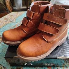 نیم بوت چرم مصنوعی