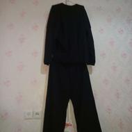 دودست بلوزوشلواربافتنی مشکی