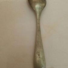 قاشق برنجی قدیمی