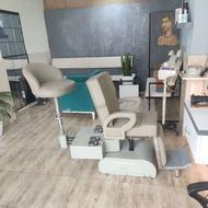 صندلی آریشگری باربر دار برقی