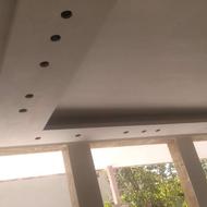 گچ کاری.گچکاری کلی و جزئی