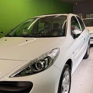 پژو 207i (پانوراما اتوماتیک TU5) 1403 سفید