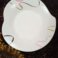 ظرف چینی فرانسه کاملا نو فقط کارتون نداره