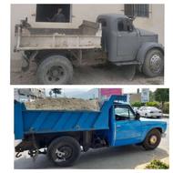 حمل ماسه و نخاله ساختمانی با فوردگاز سرویسی 700 داخل شهر