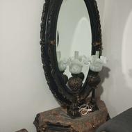 آینه شمعدان تمیزوسالم