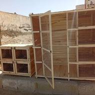 قفس چوبی کبوتر