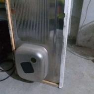 سینک استیل یک لنگه نو