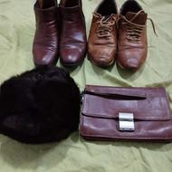 کیف کفش و کلاه چرم