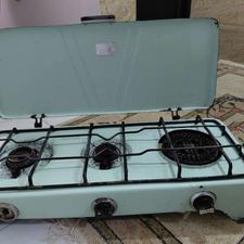 گاز رومیزی سه شعله قدیمی