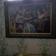 تابلو فرش جواهر فروش بود پول واجبم