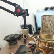 میکروفون کندانسر و پایه