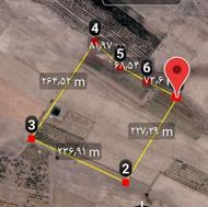 زمین کشاورزی بزرگ 50 هزار متر در شاهرود