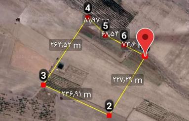 زمین کشاورزی بزرگ 50 هزار متر در شاهرود