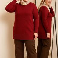 بافت گپ تونیک مادرانه قواره دار طرح لوزی لطیف سرسنگین ظریف