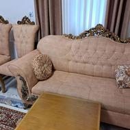 مبل 12 نفره به همراه میز عسلی و دو عدد فرش 6 متری