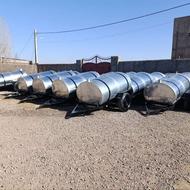 تانکر چرخدار گالوانیزه