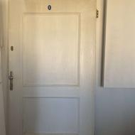 درب 120 سفید با قفل ضد سرفت