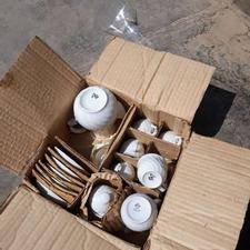 سرویس چایی خوری قدیمی 17 پارچه