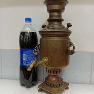 سماور زغالی سطلی نقلی قدیمی عتیقه بکر و سالم