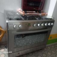 اجاق گاز 5 شعله فردار اسنوا درجه یک