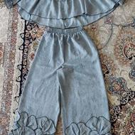 ست مانتوشلوار عروسکی