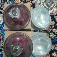 4عدد چراغ نیسان با لامپ سه فیش