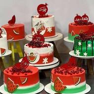 کیک کاپ کیک ژله یلدا روز مادر