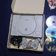 سونی پلی استیشن 1 قدیمی با کارتن