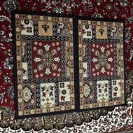 دم فرشی طرح گلیم دو عدد