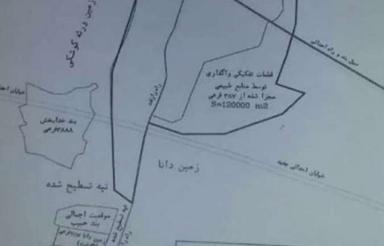 زمین در شهرک پلاک 377و378