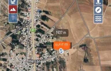 زمین چسبیده محدوده