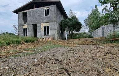 فروش ویلای نیمه ساخته(پلاستر شده سفت کاری کامل)