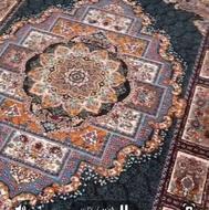 فرش 6 متری زمینه سرمه ای