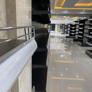 قفسه انبار سنگین قفسه راک میز چک اوت ویترین فروشگاهی قفسه