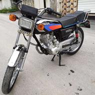 موتور هوندا 200 کارخانه پلاک ملی جلو دیسک