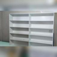 قفسه و میز پیشخوان دکور