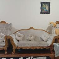 مبل 7 نفره همراه با میز و عسلی