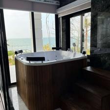 اجاره روزانه 4خواب پلاک اول دریا شهرک دریاکنار