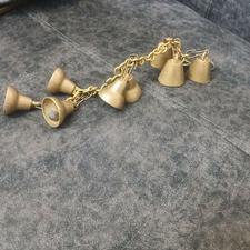 زنگوله برنجی برنزی آنتیک مجسمه دکوری ظروف منزل برنز تزیینی