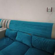 مبل 7 نفره تمیز و مرتب میز نهارخوری سالم بدون خط و خش اجاق