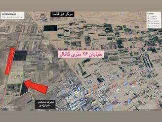 10 هکتار زمین کشاورزی با آب قطعی